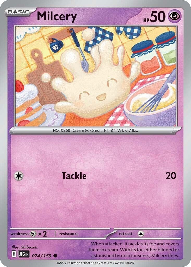 Image for Milcery (074/159) (SV09: Journey Together) - Pokemon