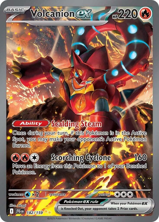 Image for Volcanion ex (182/159) (SV09: Journey Together) - Pokemon