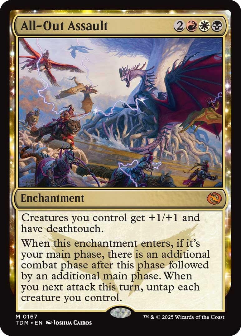 Image for All-Out Assault (167) (Tarkir: Dragonstorm) - Magic: The Gathering