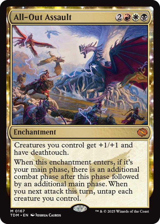 Image for All-Out Assault (167) (Tarkir: Dragonstorm) - Magic: The Gathering