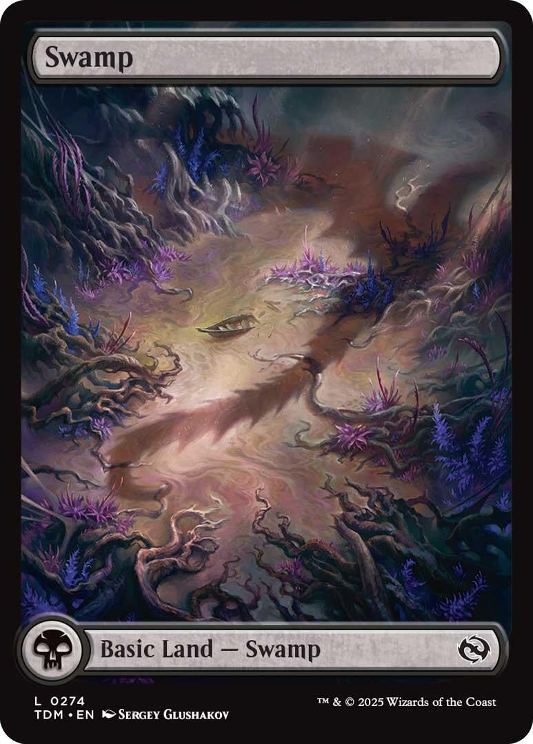 Image for Swamp (0274) (274) (Tarkir: Dragonstorm) - Magic: The Gathering