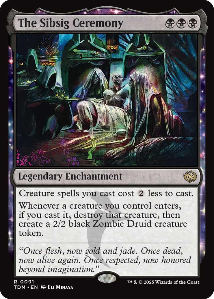 Image for The Sibsig Ceremony (91) (Tarkir: Dragonstorm) - Magic: The Gathering