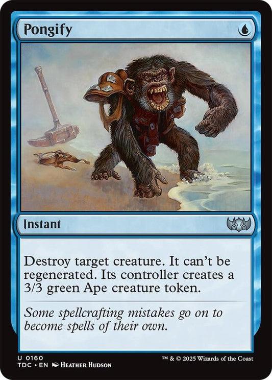 Image for Pongify (160) (Commander: Tarkir: Dragonstorm) - Magic: The Gathering