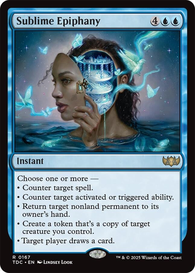 Image for Sublime Epiphany (167) (Commander: Tarkir: Dragonstorm) - Magic: The Gathering