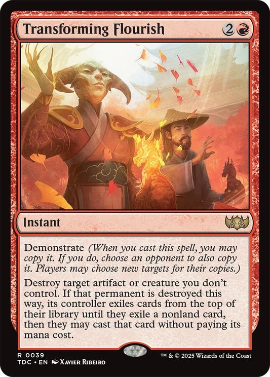 Image for Transforming Flourish (39) (Commander: Tarkir: Dragonstorm) - Magic: The Gathering