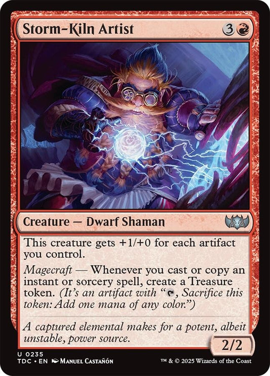 Image for Storm-Kiln Artist (235) (Commander: Tarkir: Dragonstorm) - Magic: The Gathering