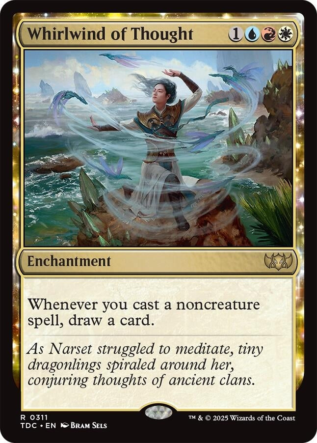 Image for Whirlwind of Thought (311) (Commander: Tarkir: Dragonstorm) - Magic: The Gathering