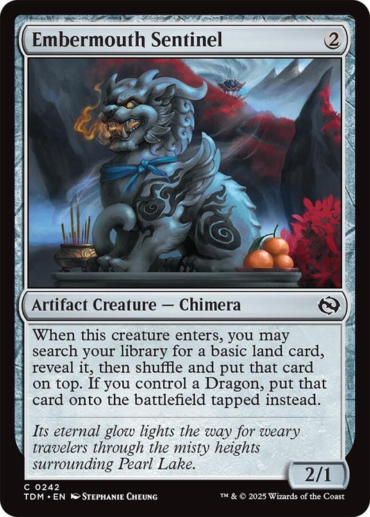 Image for Embermouth Sentinel (242) (Tarkir: Dragonstorm) - Magic: The Gathering