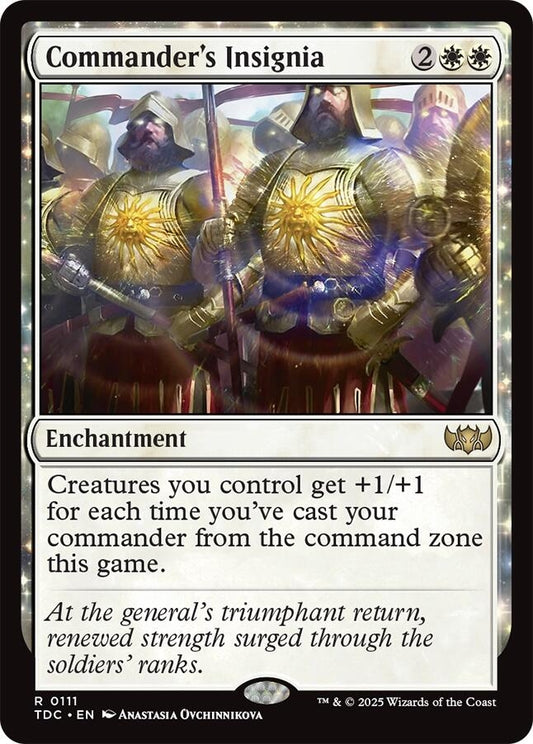 Image for Commander's Insignia (111) (Commander: Tarkir: Dragonstorm) - Magic: The Gathering