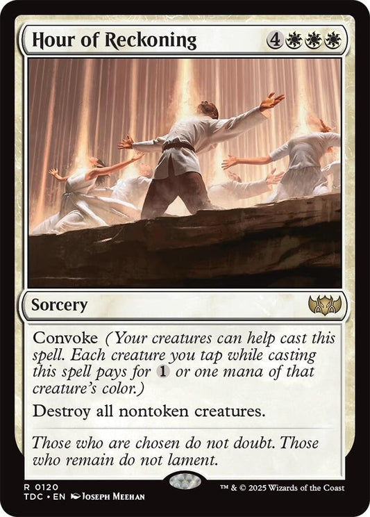 Image for Hour of Reckoning (120) (Commander: Tarkir: Dragonstorm) - Magic: The Gathering