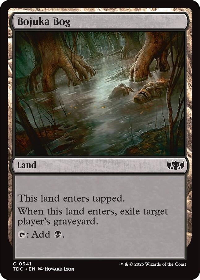 Image for Bojuka Bog (341) (Commander: Tarkir: Dragonstorm) - Magic: The Gathering