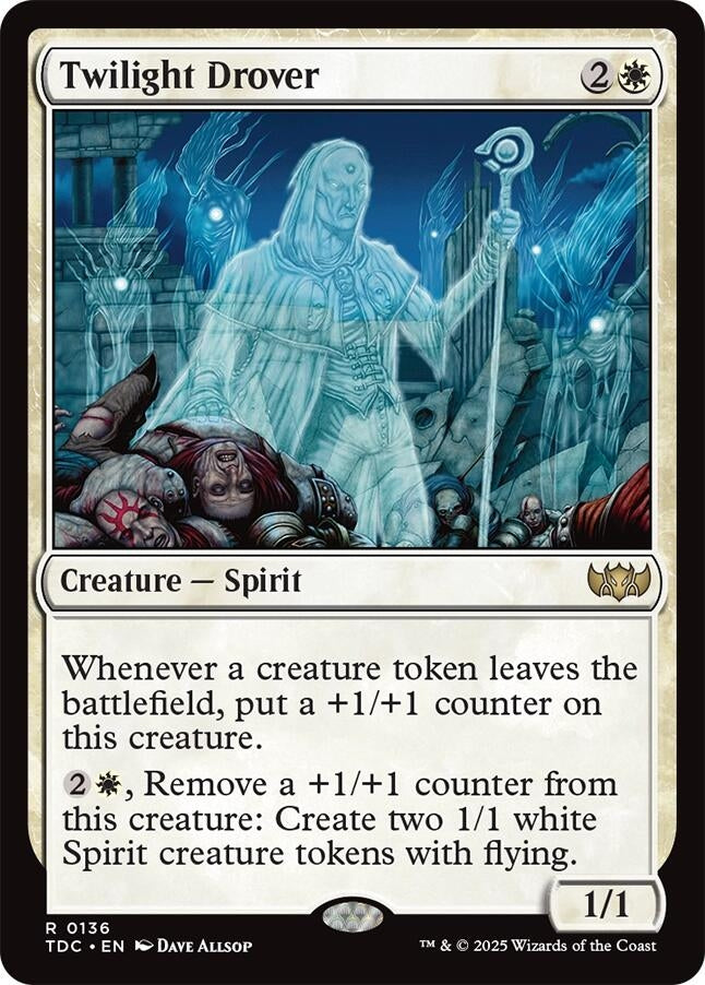 Image for Twilight Drover (136) (Commander: Tarkir: Dragonstorm) - Magic: The Gathering