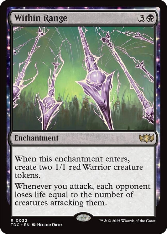 Image for Within Range (32) (Commander: Tarkir: Dragonstorm) - Magic: The Gathering