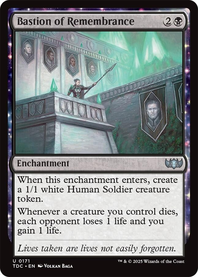 Image for Bastion of Remembrance (171) (Commander: Tarkir: Dragonstorm) - Magic: The Gathering