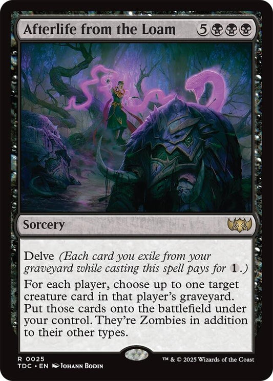 Image for Afterlife from the Loam (25) (Commander: Tarkir: Dragonstorm) - Magic: The Gathering