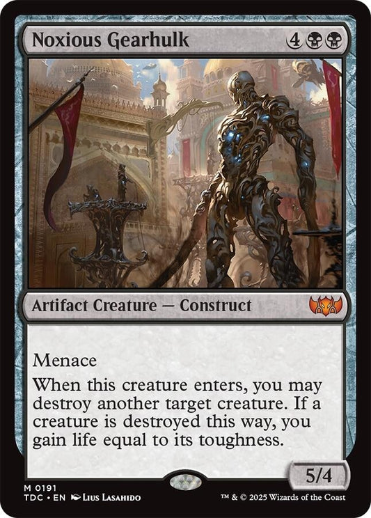 Image for Noxious Gearhulk (191) (Commander: Tarkir: Dragonstorm) - Magic: The Gathering