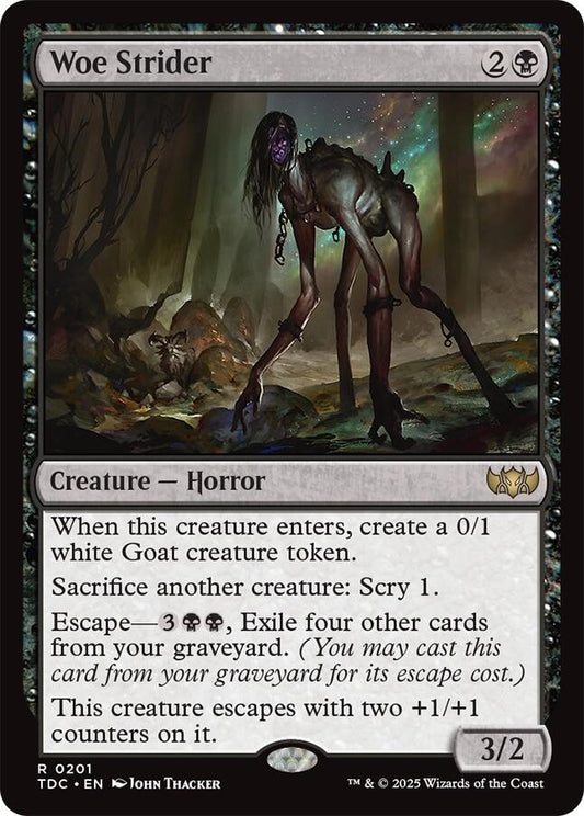 Image for Woe Strider (201) (Commander: Tarkir: Dragonstorm) - Magic: The Gathering