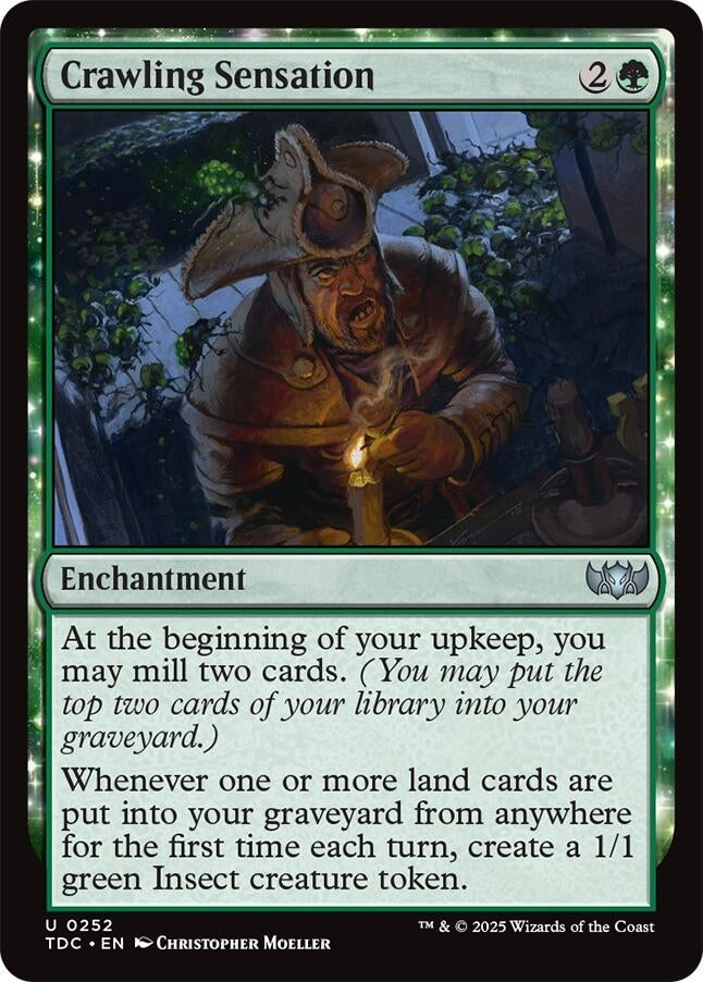 Image for Crawling Sensation (252) (Commander: Tarkir: Dragonstorm) - Magic: The Gathering