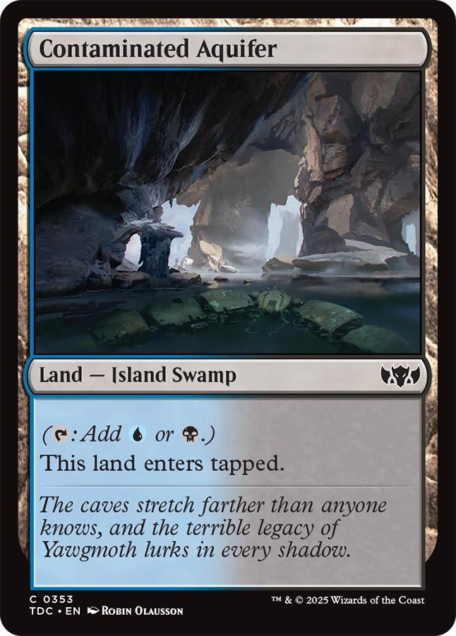 Image for Contaminated Aquifer (353) (Commander: Tarkir: Dragonstorm) - Magic: The Gathering