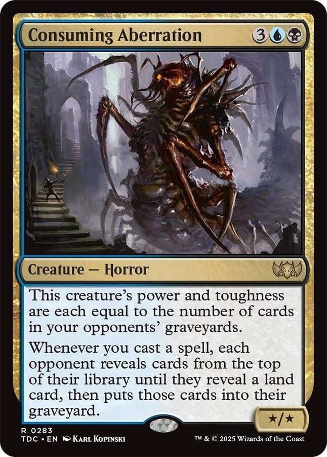 Image for Consuming Aberration (283) (Commander: Tarkir: Dragonstorm) - Magic: The Gathering