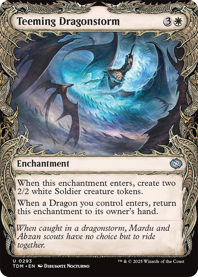 Image for Teeming Dragonstorm (Showcase) (293) (Tarkir: Dragonstorm) - Magic: The Gathering