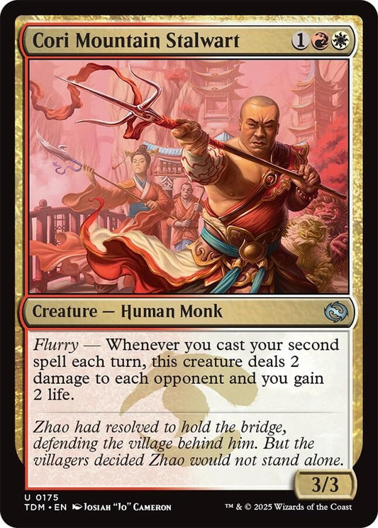 Image for Cori Mountain Stalwart (175) (Tarkir: Dragonstorm) - Magic: The Gathering