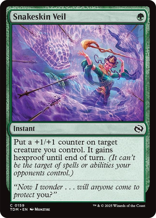 Image for Snakeskin Veil (159) (Tarkir: Dragonstorm) - Magic: The Gathering
