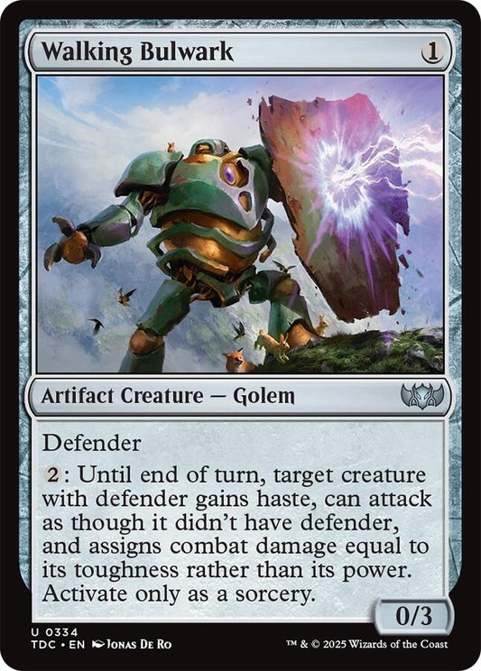 Image for Walking Bulwark (334) (Commander: Tarkir: Dragonstorm) - Magic: The Gathering