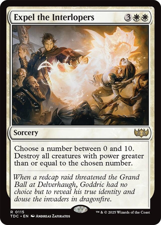 Image for Expel the Interlopers (115) (Commander: Tarkir: Dragonstorm) - Magic: The Gathering