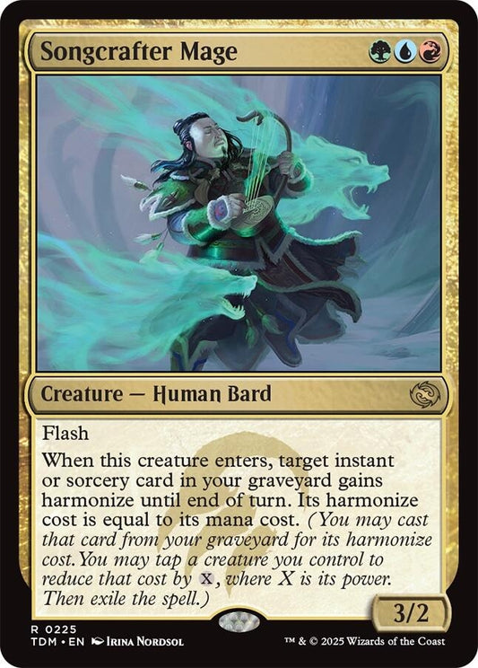Image for Songcrafter Mage (225) (Tarkir: Dragonstorm) - Magic: The Gathering