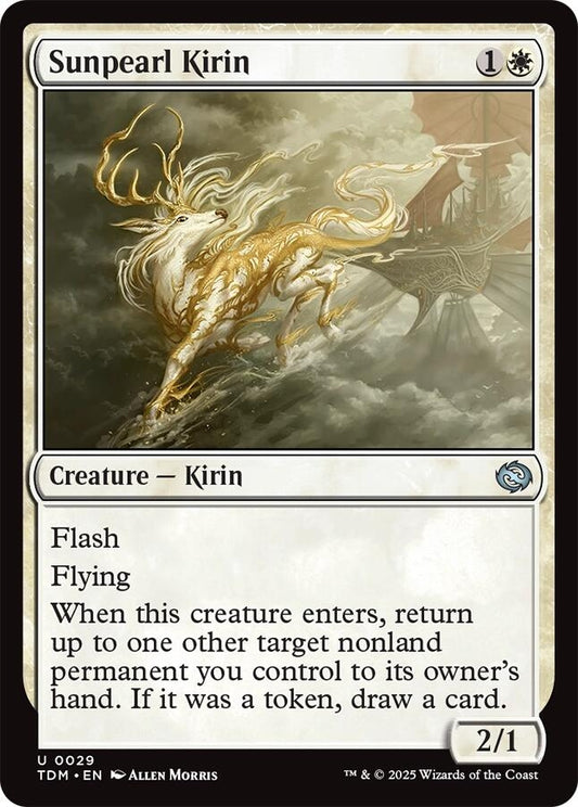 Image for Sunpearl Kirin (29) (Tarkir: Dragonstorm) - Magic: The Gathering