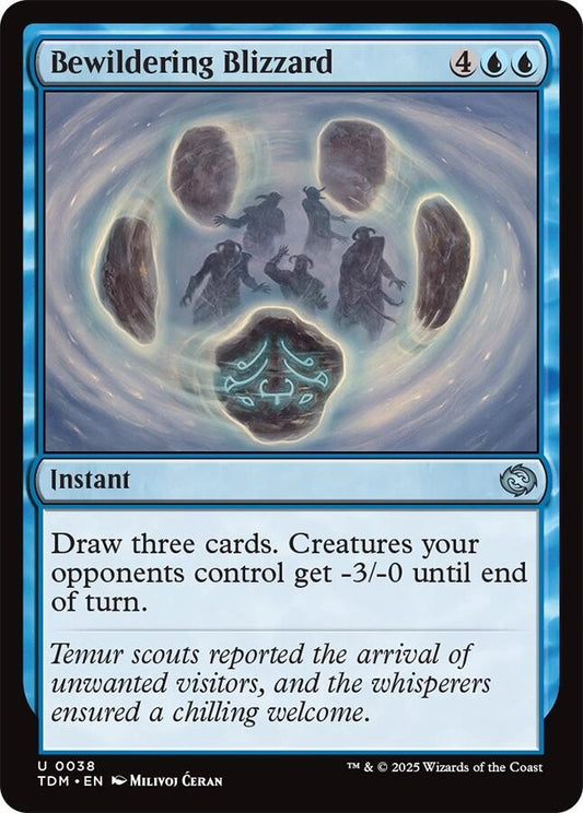 Image for Bewildering Blizzard (38) (Tarkir: Dragonstorm) - Magic: The Gathering