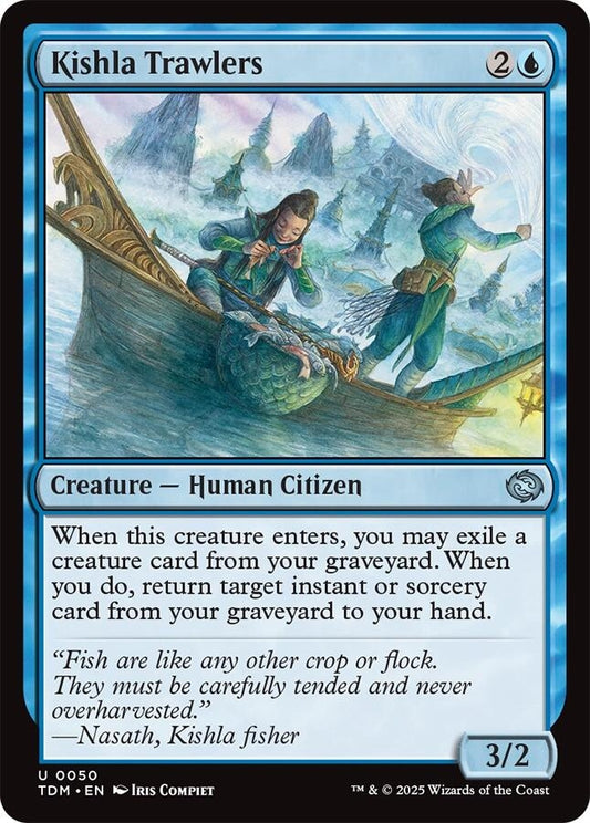 Image for Kishla Trawlers (50) (Tarkir: Dragonstorm) - Magic: The Gathering