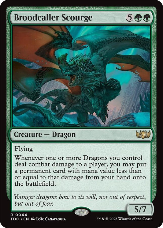 Image for Broodcaller Scourge (44) (Commander: Tarkir: Dragonstorm) - Magic: The Gathering