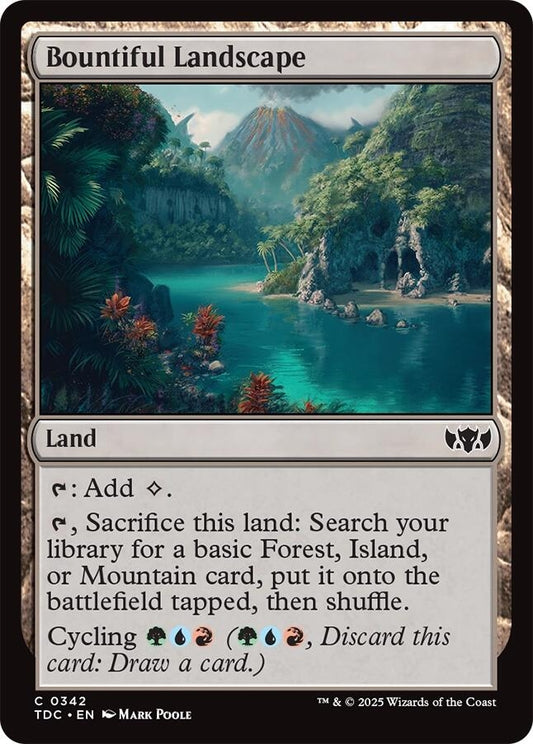 Image for Bountiful Landscape (342) (Commander: Tarkir: Dragonstorm) - Magic: The Gathering