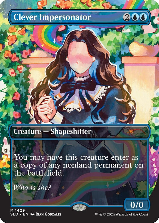Image for Clever Impersonator (1429) (Secret Lair Drop Series) - Magic: The Gathering
