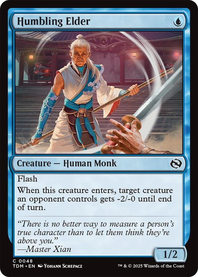 Image for Humbling Elder (48) (Tarkir: Dragonstorm) - Magic: The Gathering