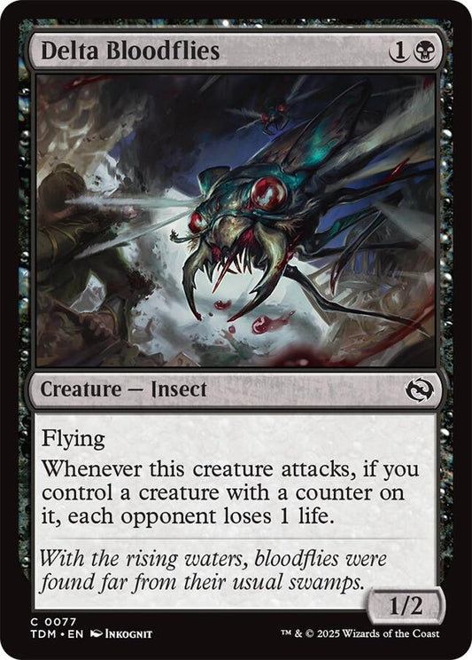 Image for Delta Bloodflies (77) (Tarkir: Dragonstorm) - Magic: The Gathering