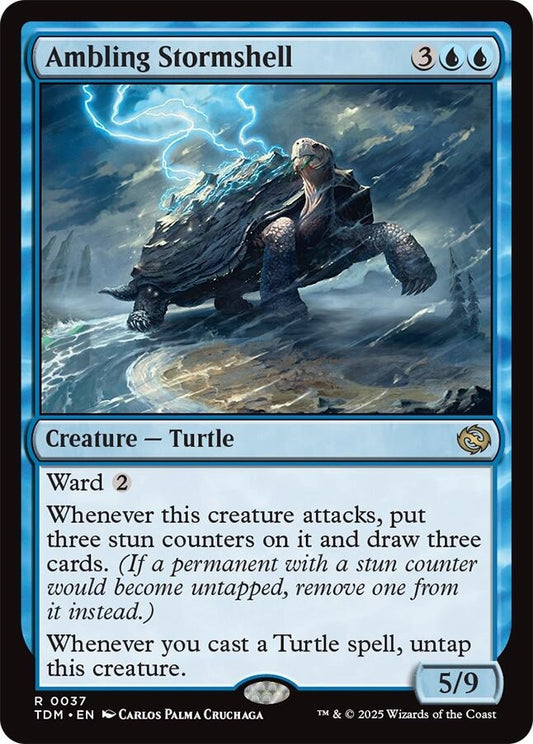 Image for Ambling Stormshell (37) (Tarkir: Dragonstorm) - Magic: The Gathering