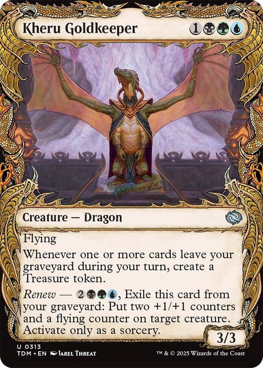 Image for Kheru Goldkeeper (Showcase) (313) (Tarkir: Dragonstorm) - Magic: The Gathering