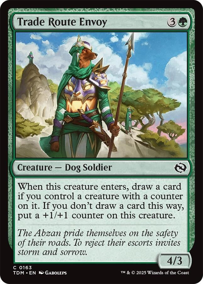 Image for Trade Route Envoy (163) (Tarkir: Dragonstorm) - Magic: The Gathering