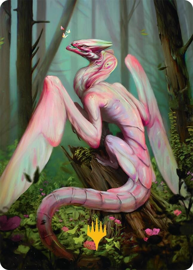 Image for Bloomvine Regent Art Card (46/54) (Gold-Stamped Planeswalker Symbol) (46) (Art Series: Tarkir: Dragonstorm) - Magic: The Gathering