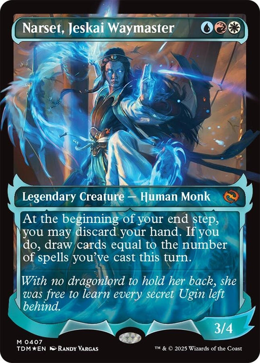 Image for Narset, Jeskai Waymaster (Showcase) (407) (Tarkir: Dragonstorm) - Magic: The Gathering