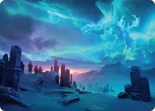Image for Auroral Procession Art Card (20/54) (20) (Art Series: Tarkir: Dragonstorm) - Magic: The Gathering