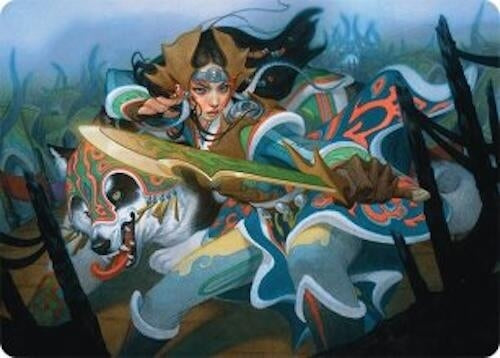 Image for Eshki Dragonclaw Art Card (23/54) (23) (Art Series: Tarkir: Dragonstorm) - Magic: The Gathering