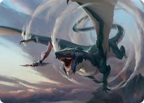 Image for Whirlwing Stormbrood Art Card (27/54) (27) (Art Series: Tarkir: Dragonstorm) - Magic: The Gathering