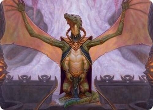 Image for Kheru Goldkeeper Art Card (36/54) (36) (Art Series: Tarkir: Dragonstorm) - Magic: The Gathering
