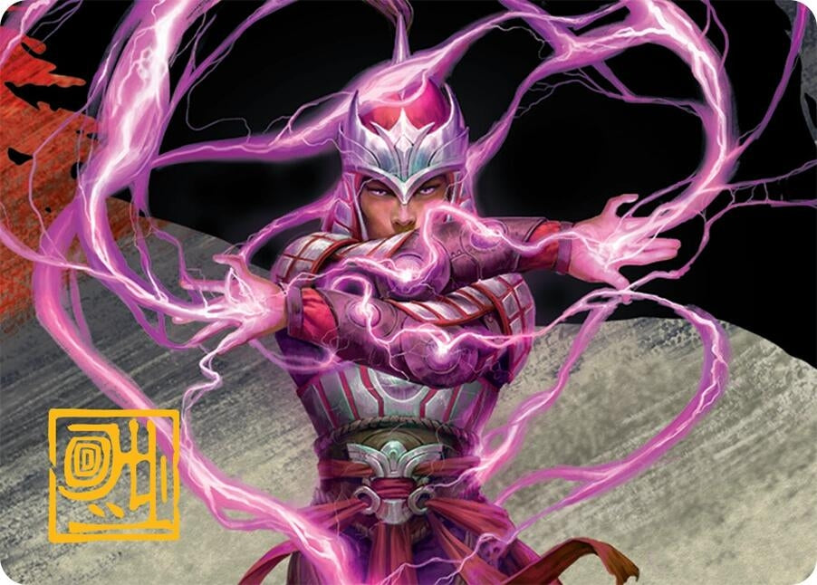 Image for All-Out Assault Art Card (43/54) (Gold-Stamped Signature) (43) (Art Series: Tarkir: Dragonstorm) - Magic: The Gathering