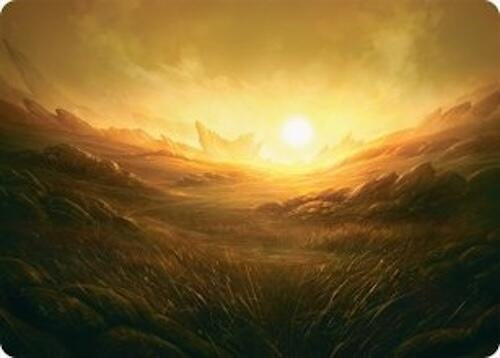 Image for Plains Art Card (31/54) (31) (Art Series: Tarkir: Dragonstorm) - Magic: The Gathering