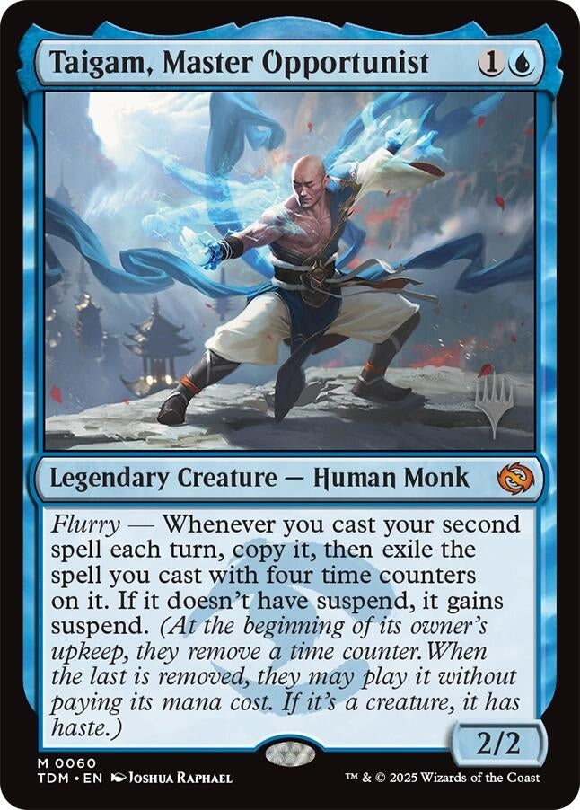 Image for Taigam, Master Opportunist (60) (Promo Pack: Tarkir: Dragonstorm) - Magic: The Gathering
